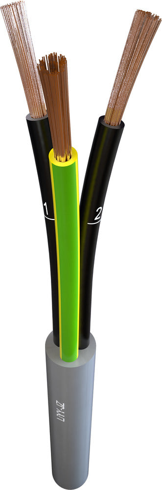 TKF LIYY-JZ Dca Flexibele Besturingskabel 5G 2.5mm² - 167732 [5 Meters]