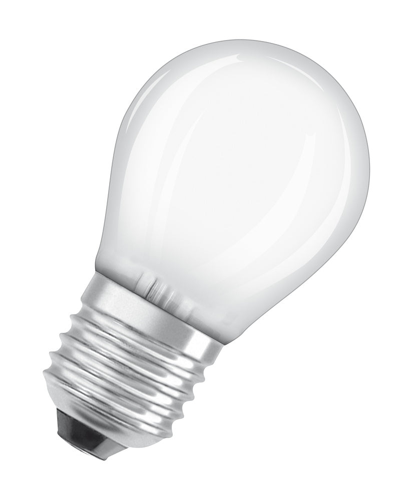 OSRAM LED Classic P40 4W E27 2700K Frosted Globe - 4058075437067 [2 Stuks]