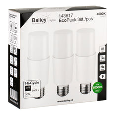 EcoPack LED T45 E27 11W 4000K 1050lm - 143617 [3 Stukken]