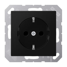 Jung AS500 16A Wandcontactdoos Met Beschermcontact - A1521NBFSWM