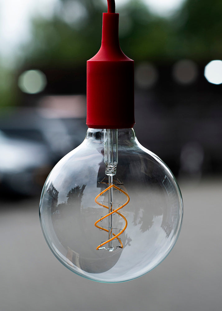 Bailey Spiraled Basis G125 E27 Dimbare LED Globe 4W 2200K - 144339