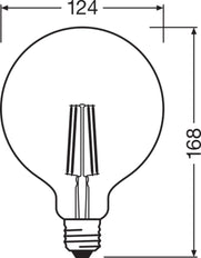 LEDVANCE Smart+ Wifi Globe Filament Led E27 5.5W Dimbaar - 4058075528291