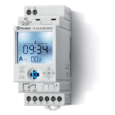Finder Astronomische Tijdschakelaar 35mm 0-10V 230VAC - 12.A4.8.230.0010