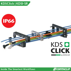 KDSI-SR 10/24 Kabel Invoerkader Zwart - 28883.4