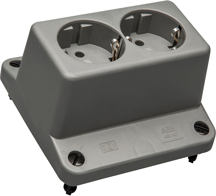 ABB 3640 Afdekking Met Dubbele Aardingscontactdozen - 1SPA007130F9230