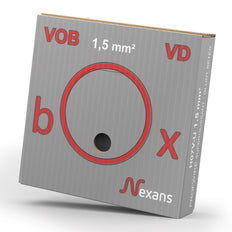 Nexans H07V-U Eca Installatiekabel 1.5mm Grijs 100m - 10564809 [100 Stukken]