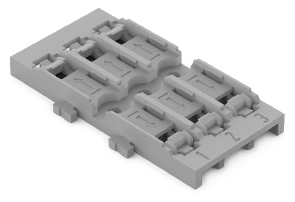 Wago 3-Weg Bevestiging Draagrail Voor Hefconnectoren - 221-2523 [25 Stuks]