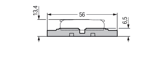 Wago 3-Weg Bevestiging Draagrail Voor Hefconnectoren - 221-2523 [25 Stuks]
