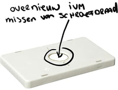 ABB 3611 Junction Box Bevestiging Afdekking Met M4 Bushings - 1SPA007160F9180 [2 Stuks]