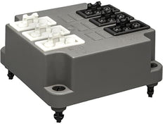 ABB 3640 GST18 Connector Afdekking 6x3P Zwart Wit - 1SPA007130F9585