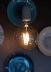 Bailey Led Filament Globe G150 Goud 8W Dimbaar E27 - 144613