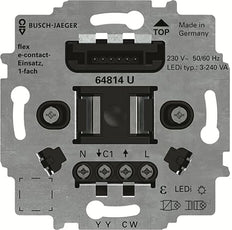 ABB Busch FlexTronics Enkele E Contacten Behuizing - 2CKA006800A3047