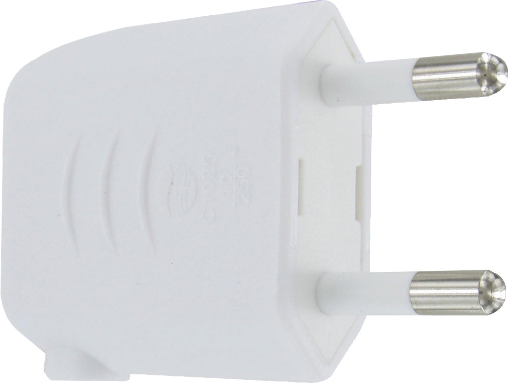 Euro Stroomplug 2.5A Zij Ingang Wit - 177092004 [10 Stuks]