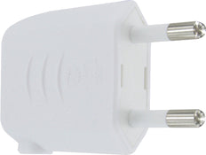 Euro Stroomplug 2.5A Zij Ingang Wit - 177092004 [10 Stuks]