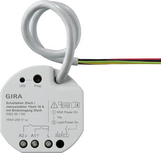 Gira One 2-Gang Schakelaar 16A KNX Veilige Actuator - 506200