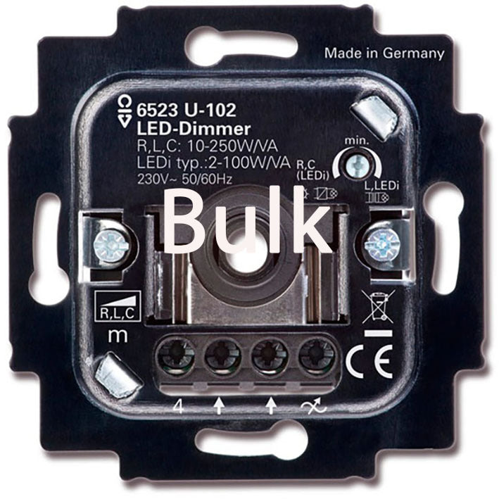 ABB Busch LED Rotary Dimmer 100VA - 2CKA006599A3042 [5 Stuks]