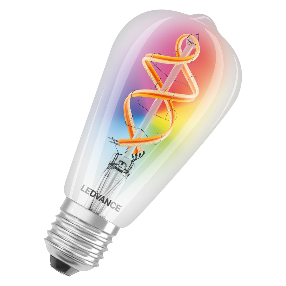 Ledvance Slimme Wifi Edison Rgbw Filament E27 Lamp 4.5W - 4058075609914