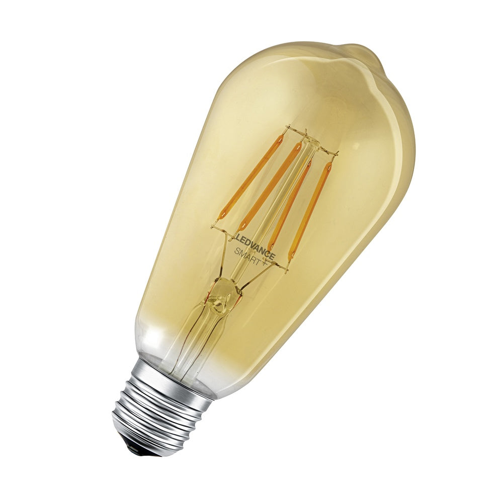 LEDVANCE Slimme WiFi Edison Filament E27 6W 2400K Dimbaar - 4058075610545