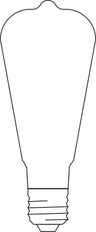 LEDVANCE Slimme WiFi Edison Filament E27 6W 2400K Dimbaar - 4058075610545