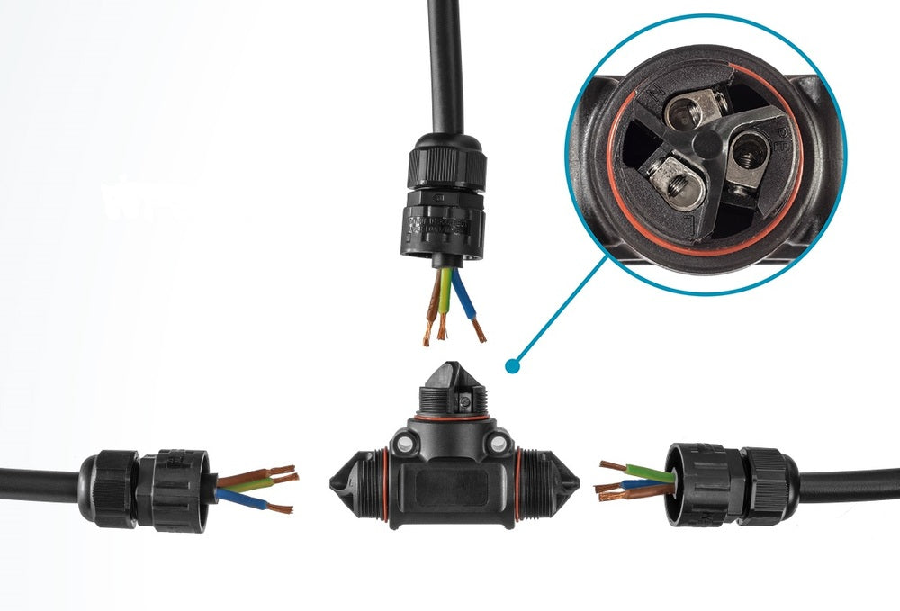 IP68 Waterdichte Kabel Doos 3P 32A 450V - CBIP68P3T