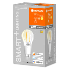 LEDVANCE Smart+ Wifi Filament Mini Lamp E14 4W 2700K - 4058075609778