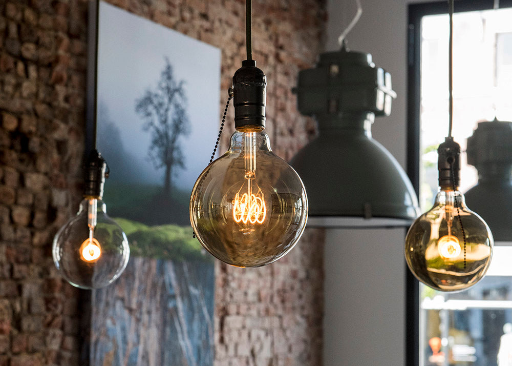 Bailey Spiraled Leslie G125 LED Filament Globe 3.2W Goud - 145017