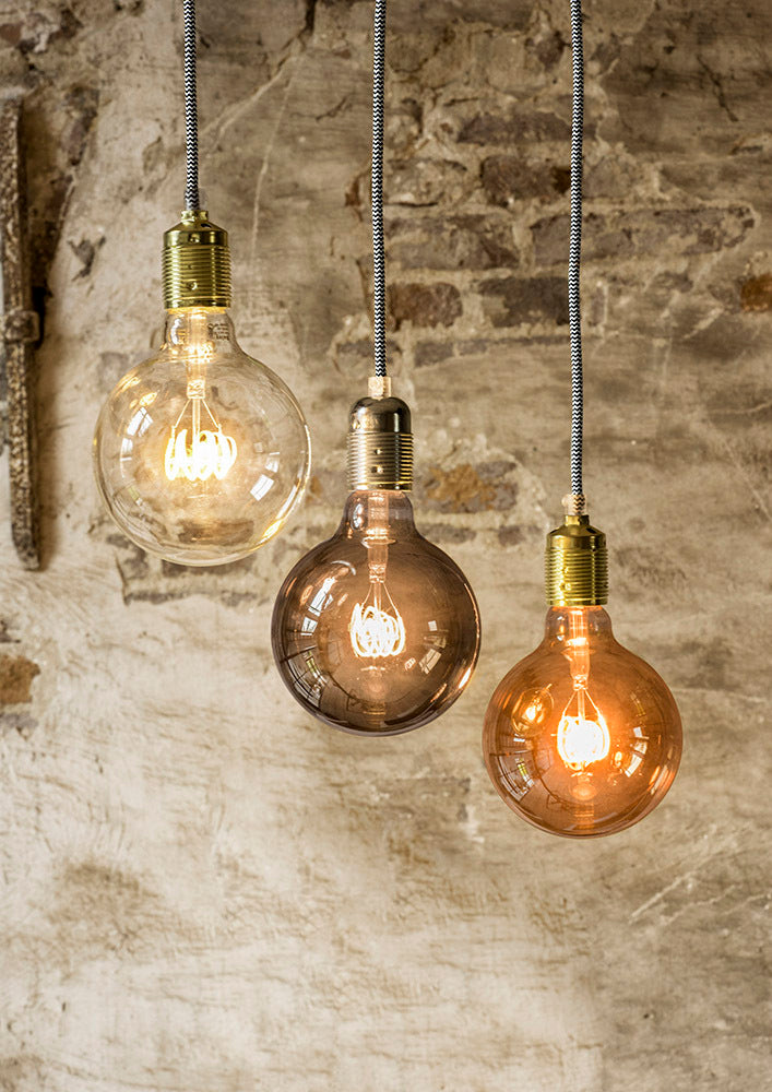 Bailey Spiraled Leslie G125 LED Filament Globe 3.2W Goud - 145017