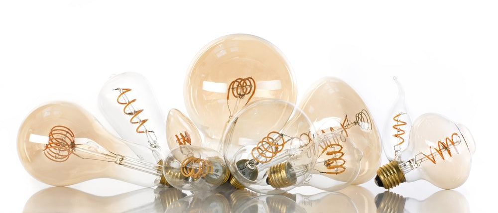 Bailey Spiraled William G95 Led Filament Lamp E27 3.2W Goud - 145015