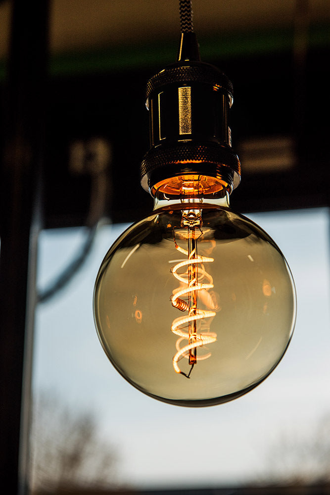 Bailey Spiraled William G95 Led Filament Lamp E27 3.2W Goud - 145015