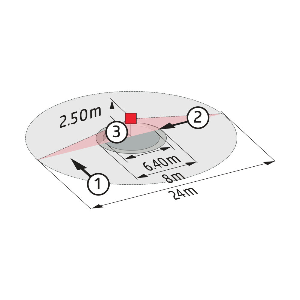 Beg Pd4N-M-Daco Dali-2 Bewegingsdetector 24M Wit Ip20 - 93460
