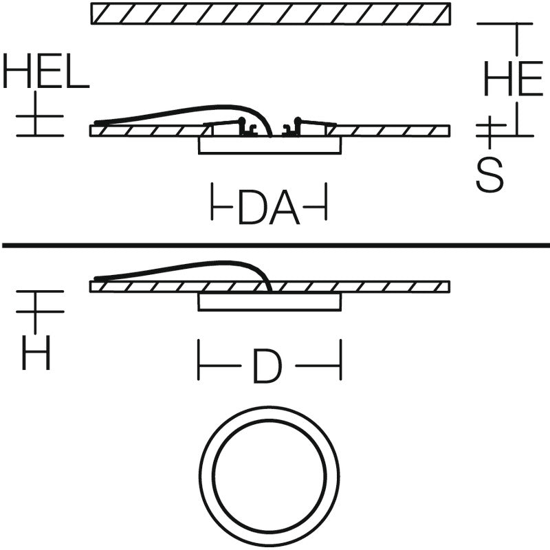 Rzb Trixy Ronde Led Multikleur Inbouwlamp 14-22W - 901718.002