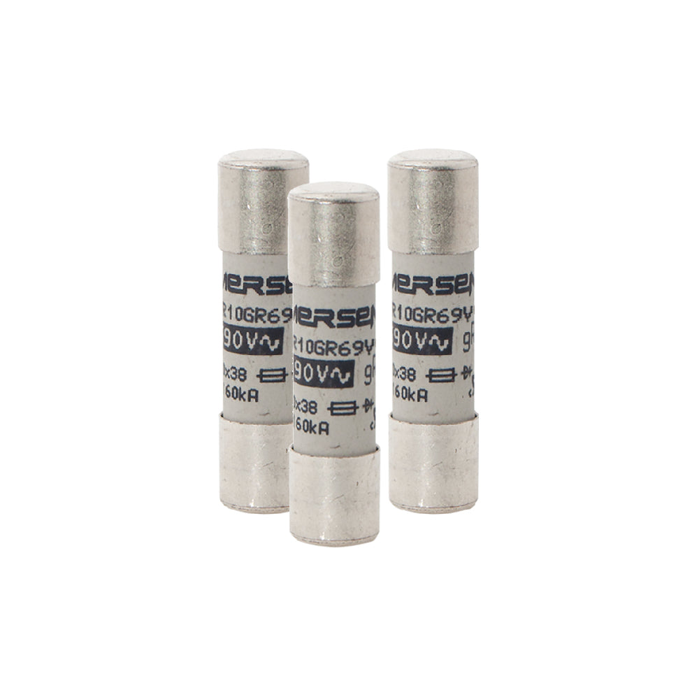 Hoge Snelheid Cilindrische Halfgeleider Smeltveiligheid 690V 16A - D1014579 [10 Stuks]