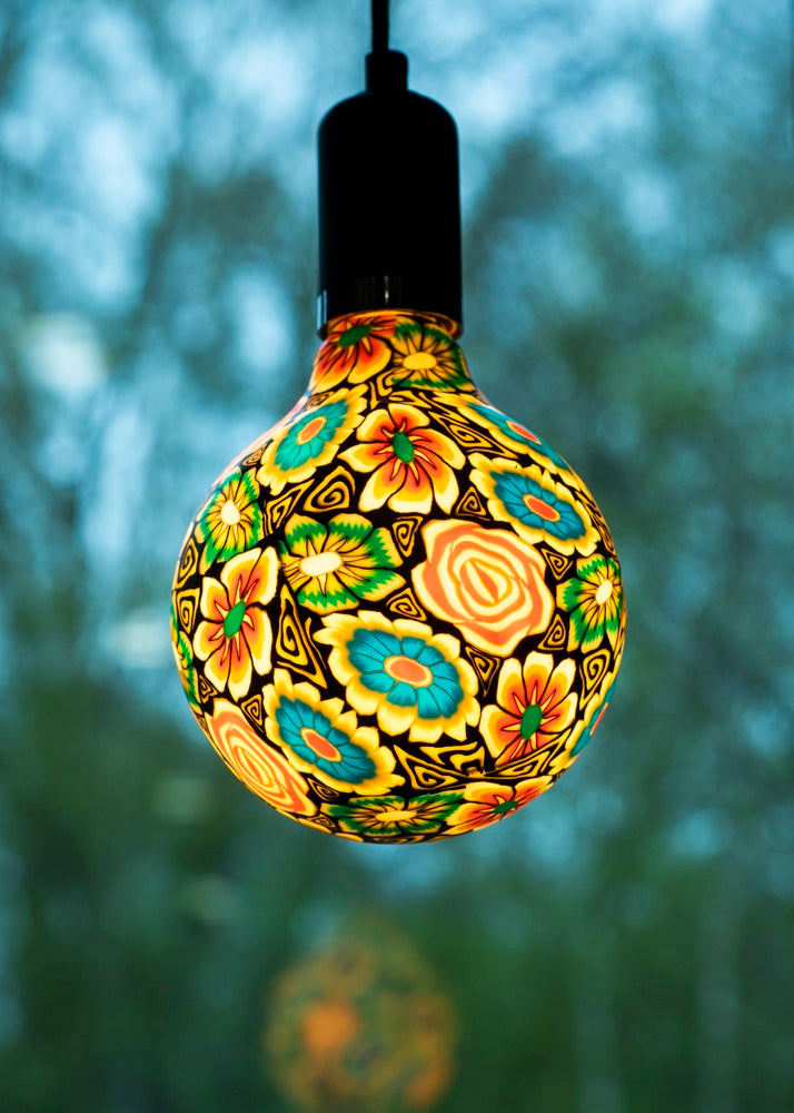 Bailey Led Verf Globe G125 Bloem Donker Dimbaar 7W E27 - 145232