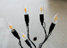 Bailey Spiraled Estelle C35 E14 LED Candle 2.2W Dimmable - 145007
