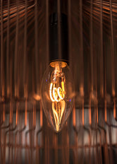 Bailey Spiraled Estelle C35 E14 LED Candle 2.2W Dimmable - 145007