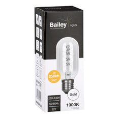 Bailey Spiraled Basis T45 E27 Dimbare LED 4W Goud - 145359
