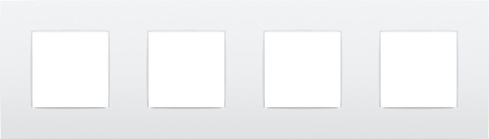 Niko Intense Lunar Wit 4-Weg Gezichtsplaat 71mm - 131-76400