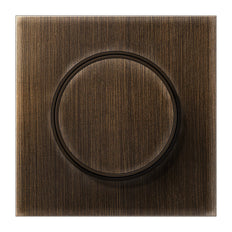 Jung LS Serie Rotary Dimmer Afdekking Antiek Messing - ME1740AT