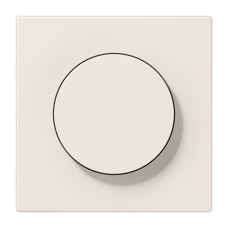 Jung LS Serie Rotary Dimmer Afdekking Wit - LS1740