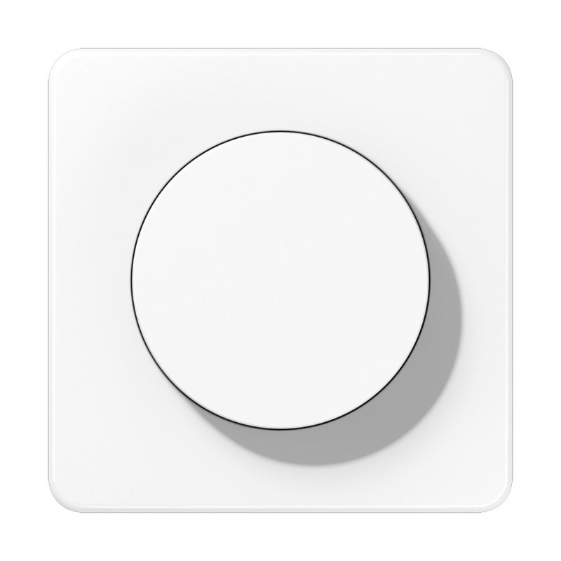 Jung Cd Range Rotary Dimmer Afdekking Alpine Wit - Cd1740ww