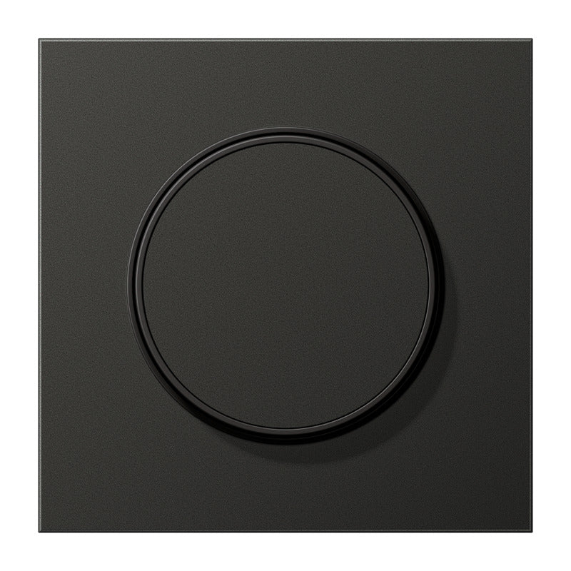 Jung LS Bereik Rotary Dimmer Afdekking Antraciet - AL1740AN