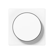 Jung A Serie Rotary Dimmer Afdekking Alpine Wit - A1740BFWW