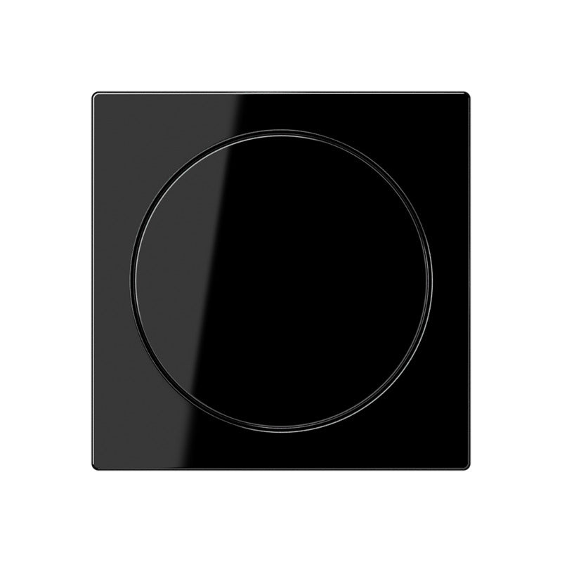 Jung A Range Rotary Dimmer Cover Black - A1740BFSW