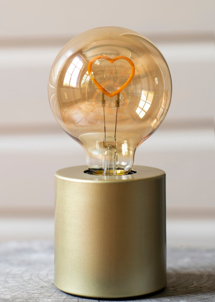 Bailey Led Hart Silhouet G95 E27 2W Goud - 145546