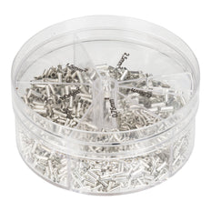 Ongeïsoleerde Draad Eind Terminal Assortiment - Ce540102 [1900 Stukken]