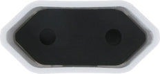 Euro Stroomstekker Connector 2.5A Wit - 187001007 [10 Stuks]