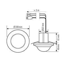 ESYLUX PD-C 360I/24 DUO DALI Plafond Aanwezigheidsdetectie - EP10427374