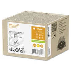 Led Inbouwspot 6W Ip65 Dimbaar Zwart - 4058075799967