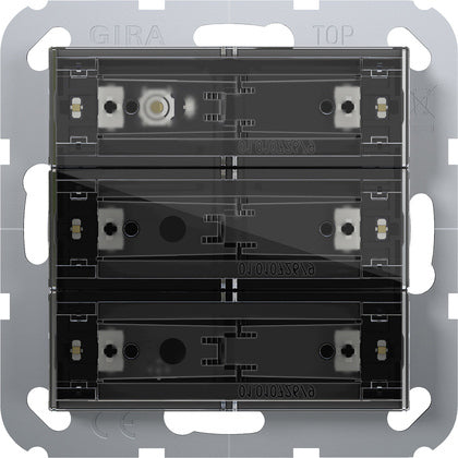 KNX Systeem 55 3-Gang Drukknopsensor Standaard - 501300