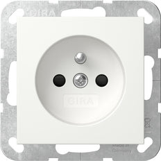 Gira Systeem 55 Veiligheid Plus Stopcontact Met Aardpin - 448527